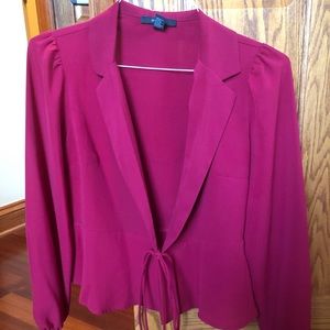 Red Tie Blazer